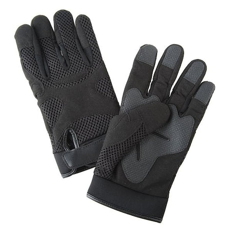 Anti-Vibration Gloves,M,Black,PR