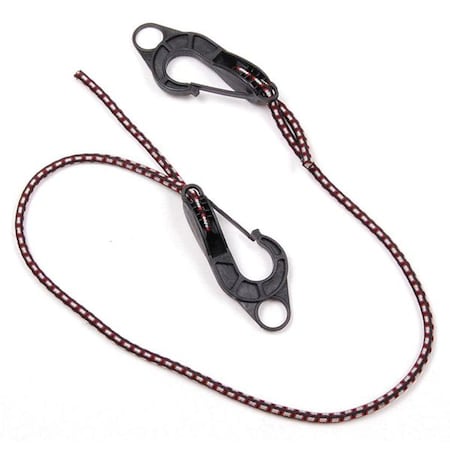 Adjustable Bungee Cord,S-Hook,36 in.L
