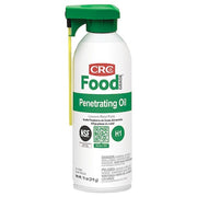 Food Grade Penetrating Oil, H1 Food Grade, 32 to 300 Degrees F, 11 oz Aerosol Can, Colorless