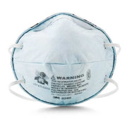 Disposable Respirator, Nuisance Acid Gas, R95, Molded, Dual, Non-Adjustable, Metal Nose Clip, M