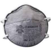Disposable Respirator, Nuisance Organic Vapor, R95, Molded, Dual, Non-Adjustable, Metal Nose Clip