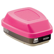 Combination Cartridge/Filter, Organic Vapor (OV)/P100, Bayonet, NIOSH, Black/Magenta, PK2