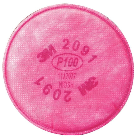 Filter, 3M 5000/FF-400 Series, P100, Bayonet, Magenta, PK2