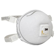 Disposable Respirator, N95, Molded, Dual, Adjustable, Metal Nose Clip, M