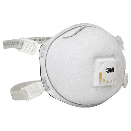 Disposable Respirator, N95, Molded, Dual, Adjustable, Metal Nose Clip, M