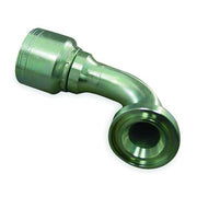 Fl Fitting,Crimp,1/2" Hose,3/4" Fl