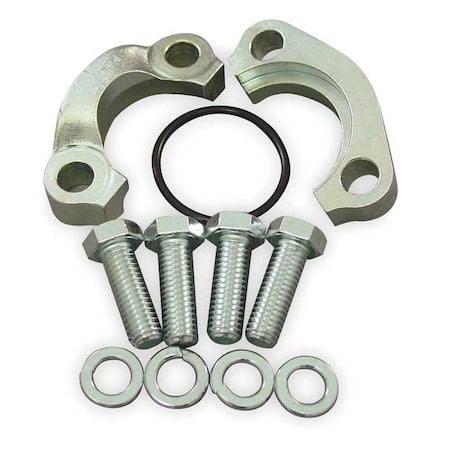 Split Flange Kit,Steel,1 1/4 In