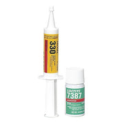 Acrylic Adhesive, 25 ml, Syringe, Yellow, 330 Series, 5 min Functional Cure