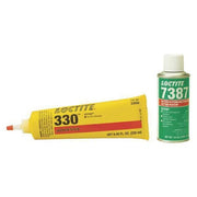 Epoxy Adhesive, 330 Series, Gray, Can, No Mix Mix Ratio, 5 min Functional Cure