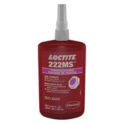 Threadlocker, LOCTITE 222MS, Purple, Low Strength, Liquid, 250 mL Bottle