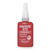 Threadlocker, LOCTITE 272, Red, High Strength, Liquid, 250 mL Bottle