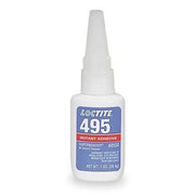Instant Adhesive, 1 fl oz, Bottle, Clear, Superbonder 495