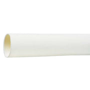 Heat Shrink Tube, Thin Wall, 2:1 I.D. Shrink Ratio, 1.5 in I.D. Before Shrinking, White, 100 ft