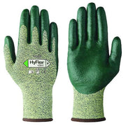 Cut Resistant Coated Gloves, Cut Level A5 ,Dipped ,Nitrile ,Sandy ,M 1 PR
