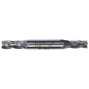 4-Flute Cobalt 8% Square Double End CenterCut Finisher CTD HDC-4C Bright 5/16x3/8x3/4x3-1/2