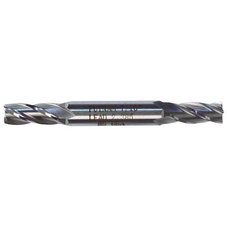 4-Flute Cobalt 8% Square Double End CenterCut Finisher CTD HDC-4C Bright 5/16x3/8x3/4x3-1/2