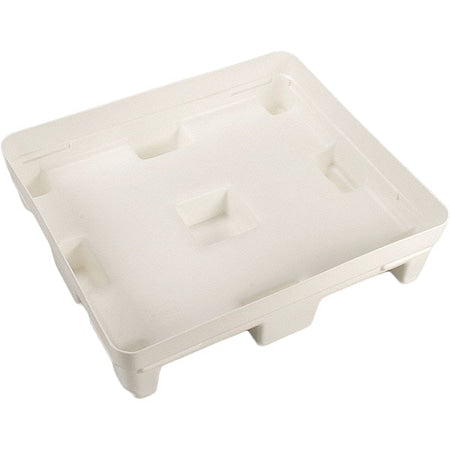 White Plastic Bulk Container Pallet