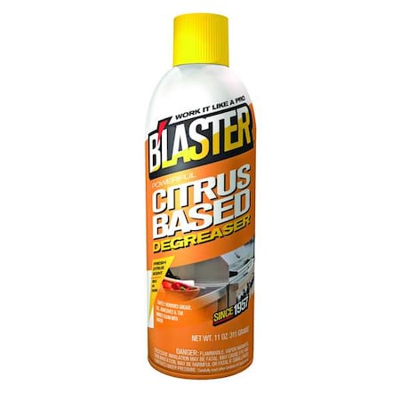 Citrus Based Degreaser Cleaner/Degreaser, Aerosol Spray Can