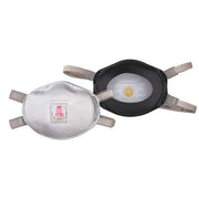 Disposable Respirator, P100, Molded, Dual, Adjustable, Metal Nose Clip, M