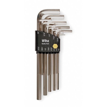 13 Piece SAE L-Shape Hex Key Set, 35295