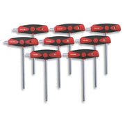 8 Piece Metric T-Shape Hex Key Set, 54095