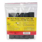 Adhesive Lined Heat Shrink Tube, Thin Wall, 3:1 I.D. Shrink Ratio, 0.19 in I.D. Before Shrinking, 10 PK