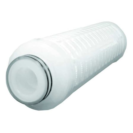 Pleated Filter Cartridge, 70 gpm, 10 Micron, 2-3/4" O.D., 11 1/8 in H