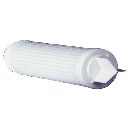 Pleated Filter Cartridge, 70 gpm, 0.2 Micron, 2-3/4" O.D., 10 in H