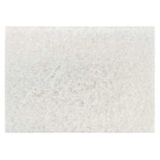 Polishing Pad,28 In x 14 In, White, PK10
