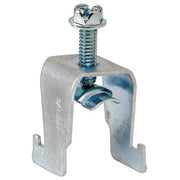 Clamp, Conduit; EMT; Strut Use, 3/8 in, Steel, Galvanized