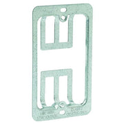 Communication Bracket, 1 Gang, Pre-Galvanized Steel, Single Gang Box Type