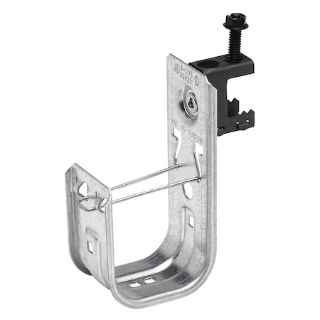 J-Hook,1/8-1/2In Flange,3/4In Max Cap