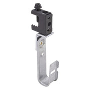 J-Hook,1/2In Flange,3/4In Max Cap