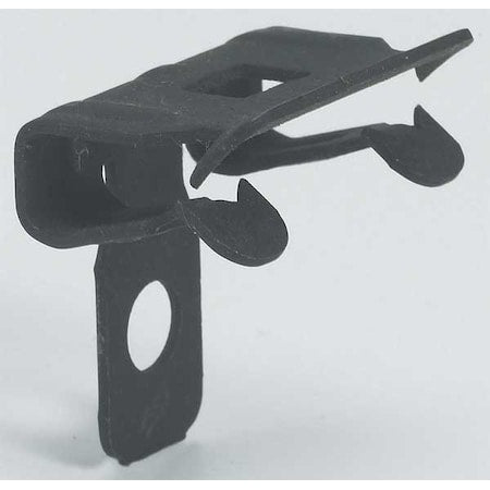 Flange Clip, Bulb Tees and Beams Use, Steel, Zinc Phosphate