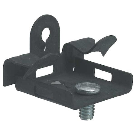 Flange Clip, Suspend Boxes or Fixtures Use, Steel, Zinc Phosphate