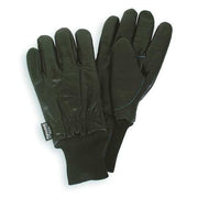 Cold Protection Gloves, Grain Cowhide Leather Palm, Thinsulate Lining, Black, S ( 7 )