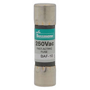 Midget Fuse, Fast-Acting, 4A, 250V AC, Non-Indicating, 10kA at 125V AC, 200A at 250V AC