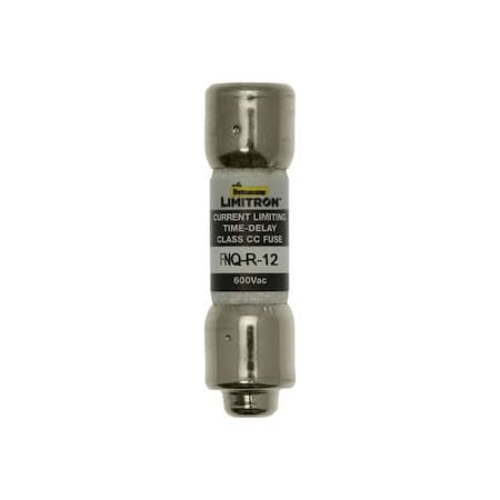 CC Class, Time-Delay, 12A, 600V AC, Non-Indicating