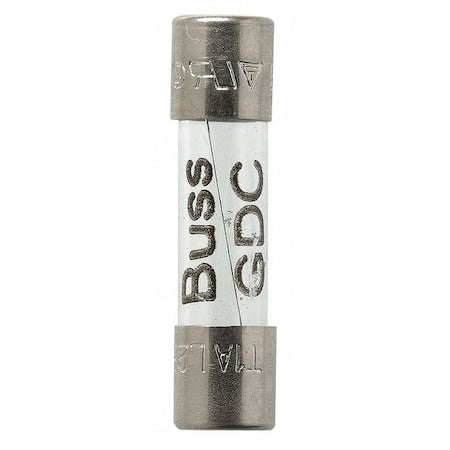 Glass Fuse, 40mA, 35A at 250V AC, 5 PK