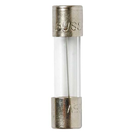 Glass Fuse, 630mA, 10kA at 125V AC, 35A at 250V AC, 5 PK