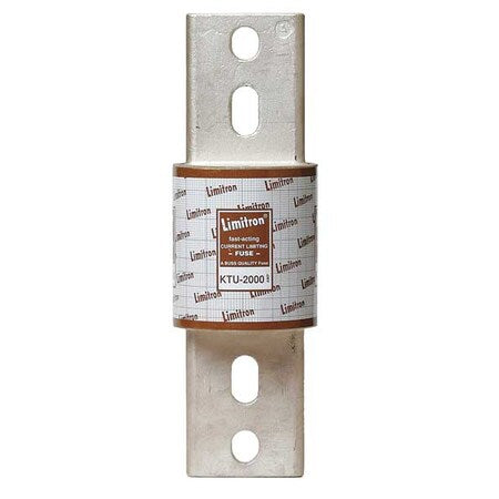 UL Class Fuse, L Class, Fast-Acting, 2000A, 600V AC, Non-Indicating