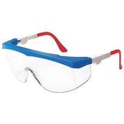 Spirit, Safety Glasses, Anti-Fog, Clear Lens, Blue Frame, Half-Frame