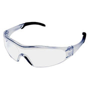 Chaise Rocks, Safety Glasses, Anti-Fog, Clear Lens, Black/Clear Frame, Frameless