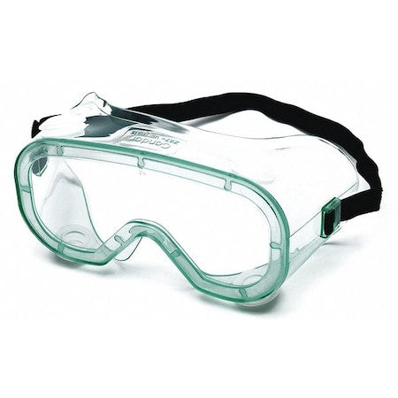 Safety Goggles, Clear Lens, Anti-Fog, Indirect Vented, Dielectric, Platoon Series