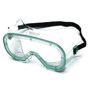 Safety Goggles,  Clear Lens, Uncoated, Indirect Vented, Dielectric, Platoon Series