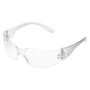 Safety Glasses, Condor Mini V, Clear Uncoated Lens, Polycarbonate, Frameless, Wraparound, Unisex