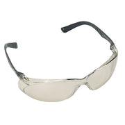 Safety Glasses, Anti-Fog, Anti-Scratch, Anti-Static, Frameless, Wraparound, Light Gray Lens