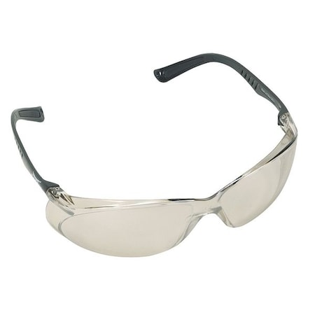 Safety Glasses, Anti-Fog, Anti-Scratch, Anti-Static, Frameless, Wraparound, Light Gray Lens