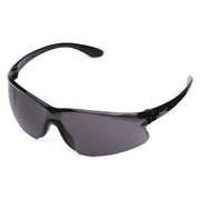 Safety Glasses, Anti-Fog, Anti-Scratch, Anti-Static, Frameless, Wraparound, Black Arm, Clear Lens