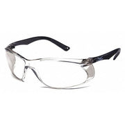 Jbird, Safety Glasses, Anti-Scratch, Light Gray Lens, Black Frame, Frameless